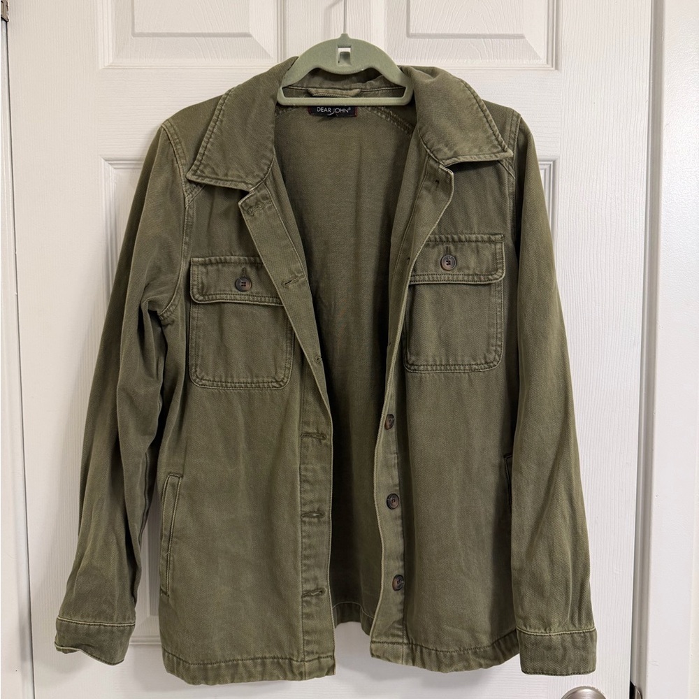 Dear John Cazimir Utility Jacket Green